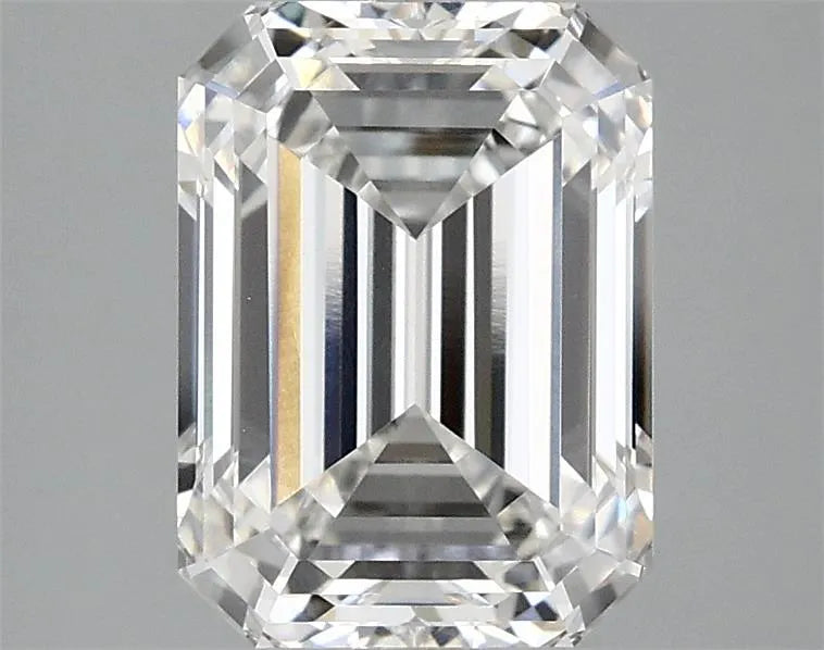 2.76ct Emerald Lab Grown Diamond (Colour F, Clarity VVS2, IGI Certified)