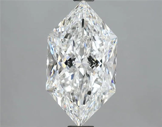 2.76ct Hexagonal Lab Grown Diamond (Colour E, Clarity VVS1, IGI Certified)