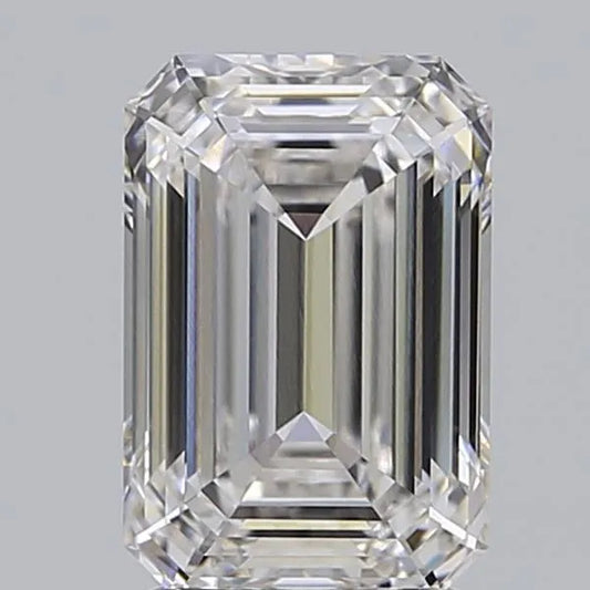 2.77ct Emerald Lab Grown Diamond (Colour G, Clarity VVS1, IGI Certified)