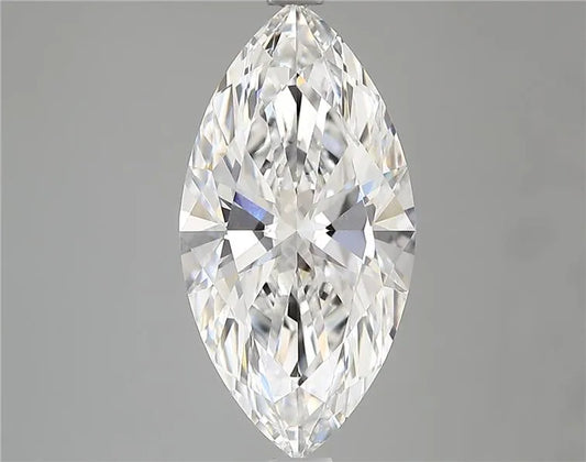 2.77ct Marquise Lab Grown Diamond (Colour F, Clarity VVS2, Cut EX, IGI Certified)