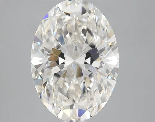 2.77ct Oval Lab Grown Diamond (Colour G, Clarity VS2, IGI Certified)