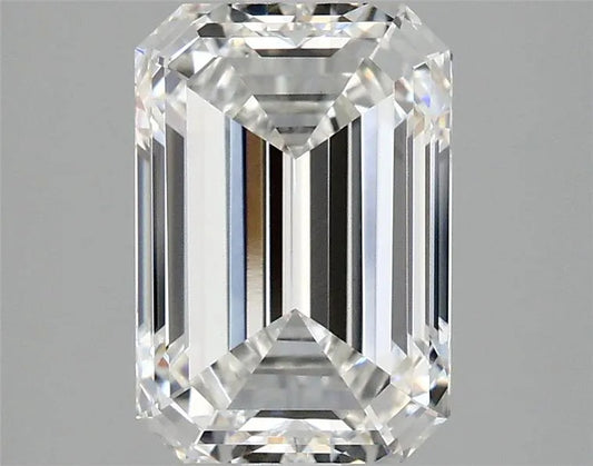 2.80ct Emerald Lab Grown Diamond (Colour E, Clarity VVS2, IGI Certified)