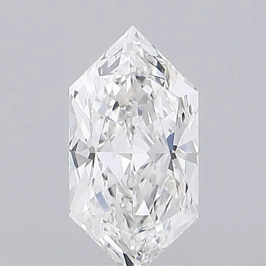 2.80ct Hexagonal Lab Grown Diamond (Colour F, Clarity VS1, IGI Certified)