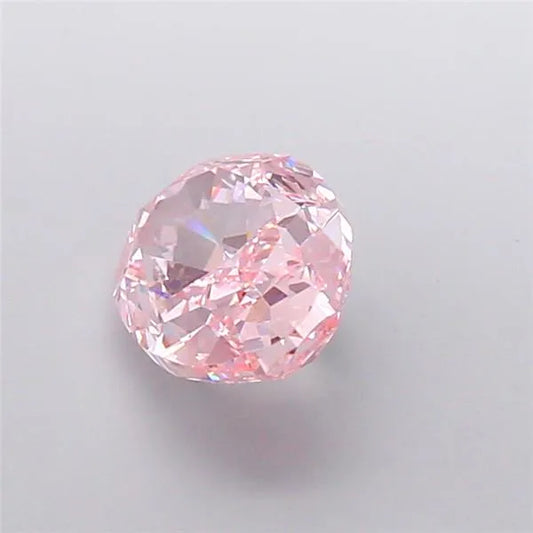 2.80ct Oval Lab Grown Diamond (Colour Fancy Vivid Pink, Clarity VVS2, IGI Certified)