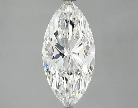 2.82ct Marquise Lab Grown Diamond (Colour E, Clarity VVS2, IGI Certified)