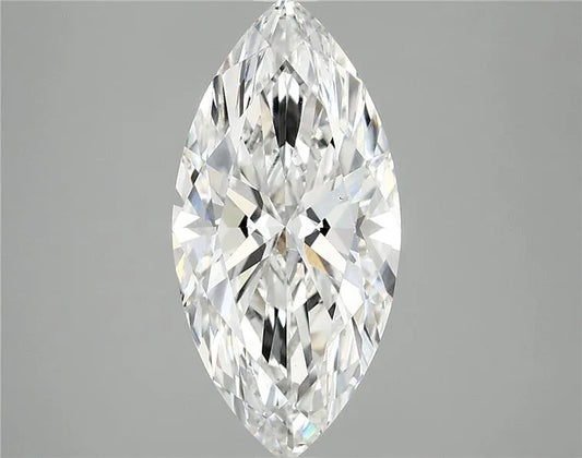 2.82ct Marquise Lab Grown Diamond (Colour F, Clarity VS1, IGI Certified)