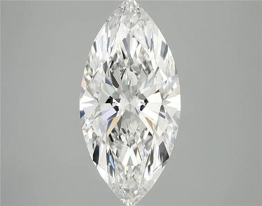 2.82ct Marquise Lab Grown Diamond (Colour F, Clarity VS1, IGI Certified)