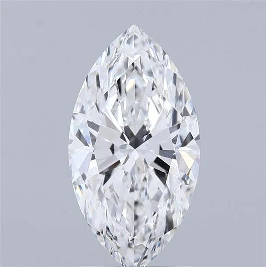 2.82ct Marquise Lab Grown Diamond (Colour F, Clarity VVS2, IGI Certified)