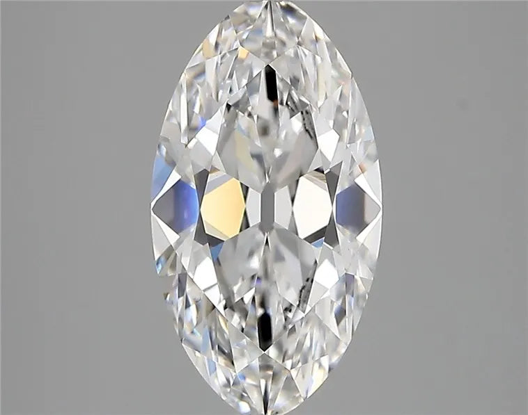 2.82ct Oval Lab Grown Diamond (Colour D, Clarity VVS2, IGI Certified)