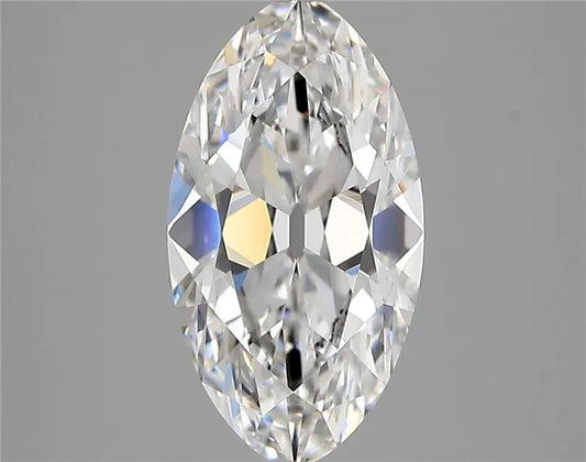 2.82ct Oval Lab Grown Diamond (Colour D, Clarity VVS2, IGI Certified)