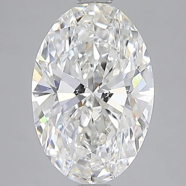 2.82ct Oval Lab Grown Diamond (Colour F, Clarity VS1, IGI Certified)
