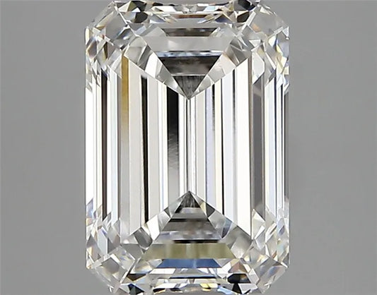2.83ct Emerald Lab Grown Diamond (Colour E, Clarity VVS1, IGI Certified)