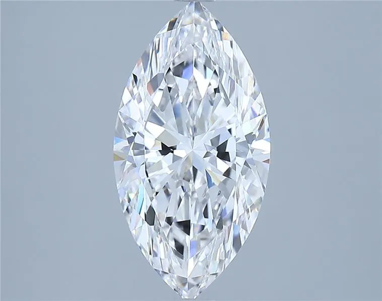 2.83ct Marquise Lab Grown Diamond (Colour E, Clarity VVS1, IGI Certified)