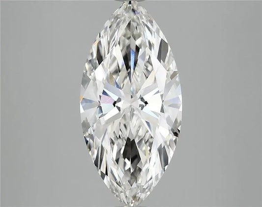 2.83ct Marquise Lab Grown Diamond (Colour F, Clarity VVS2, IGI Certified)