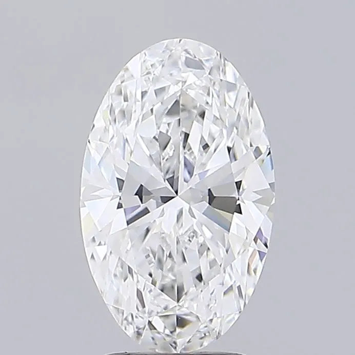 2.83ct Oval Lab Grown Diamond (Colour E, Clarity VVS1, IGI Certified)