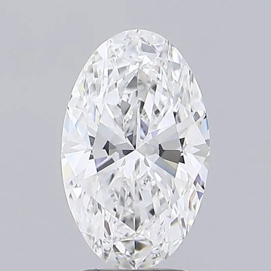 2.83ct Oval Lab Grown Diamond (Colour E, Clarity VVS1, IGI Certified)