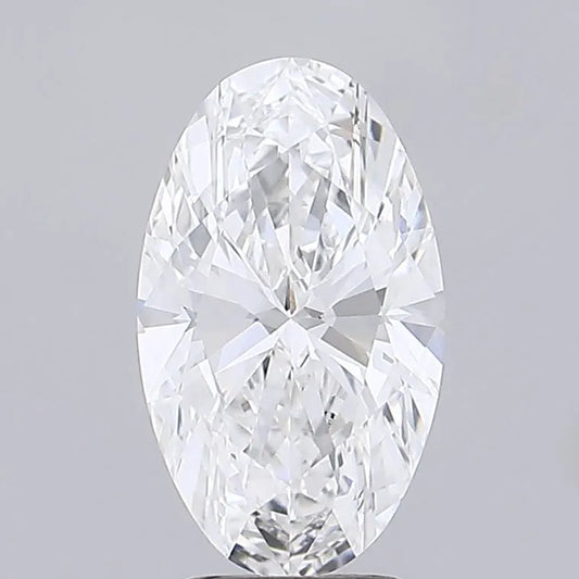 2.83ct Oval Lab Grown Diamond (Colour E, Clarity VVS1, IGI Certified)