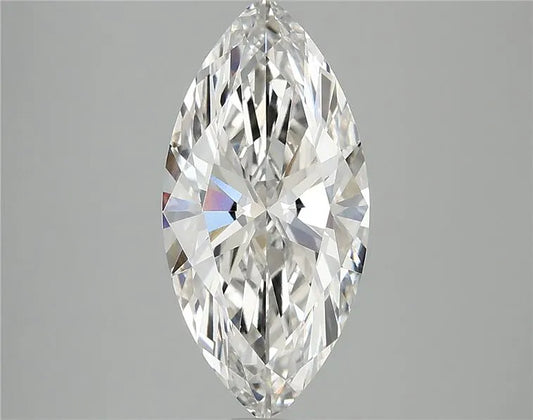 2.84ct Marquise Lab Grown Diamond (Colour F, Clarity VVS2, IGI Certified)