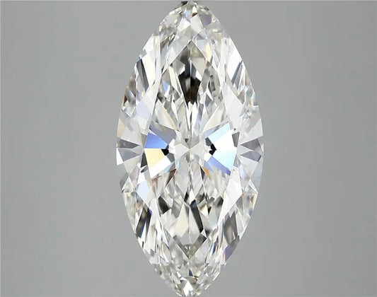 2.84ct Marquise Lab Grown Diamond (Colour G, Clarity VVS2, IGI Certified)