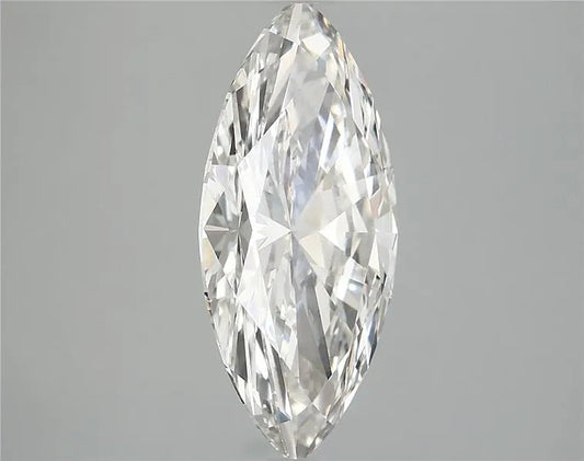 2.84ct Marquise Lab Grown Diamond (Colour H, Clarity VVS2, IGI Certified)