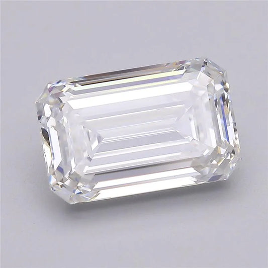 2.86ct Emerald Lab Grown Diamond (Colour E, Clarity VS2, Cut EX, IGI Certified)