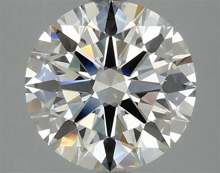 2.87ct Round Lab Grown Diamond (Colour G, Clarity VS2, Cut ID, IGI Certified)