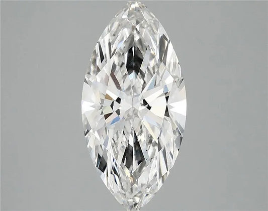 2.88ct Marquise Lab Grown Diamond (Colour F, Clarity VS1, IGI Certified)