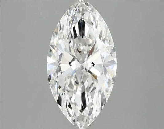 2.89ct Marquise Lab Grown Diamond (Colour F, Clarity VVS2, IGI Certified)