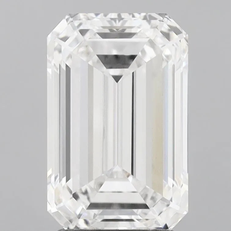 2.90ct Emerald Lab Grown Diamond (Colour D, Clarity VVS2, IGI Certified)
