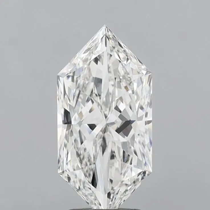 2.90ct Hexagonal Lab Grown Diamond (Colour E, Clarity VVS2, IGI Certified)