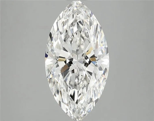 2.90ct Marquise Lab Grown Diamond (Colour F, Clarity SI1, IGI Certified)
