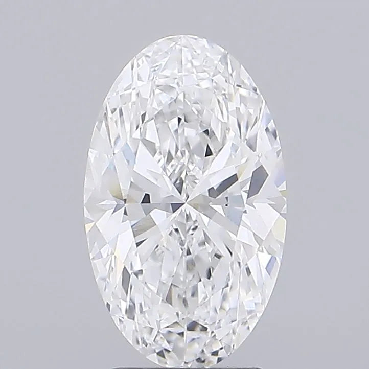 2.90ct Oval Lab Grown Diamond (Colour D, Clarity VVS2, IGI Certified)