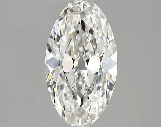 2.90ct Oval Lab Grown Diamond (Colour F, Clarity VVS2, IGI Certified)