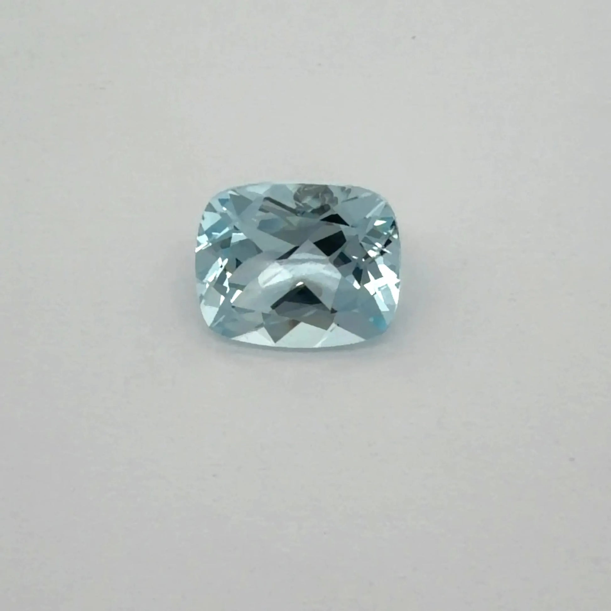 2.91ct Cushion Natural Aquamarine (Colour Blue, Clarity Eye Clean, Cut Faceted)