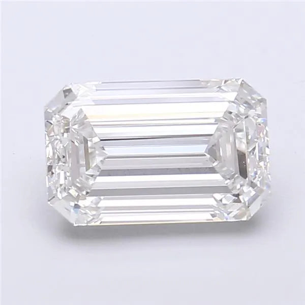 2.91ct Emerald Lab Grown Diamond (Colour E, Clarity VVS2, IGI Certified)