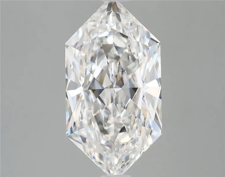 2.91ct Hexagonal Lab Grown Diamond (Colour E, Clarity VVS2, IGI Certified)