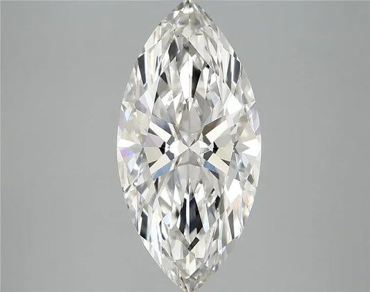 2.91ct Marquise Lab Grown Diamond (Colour G, Clarity VVS2, IGI Certified)