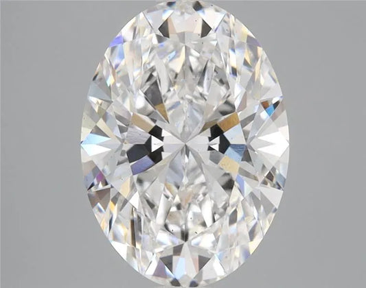 2.91ct Oval Lab Grown Diamond (Colour E, Clarity VS2, IGI Certified)