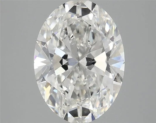 2.91ct Oval Lab Grown Diamond (Colour F, Clarity VS2, IGI Certified)
