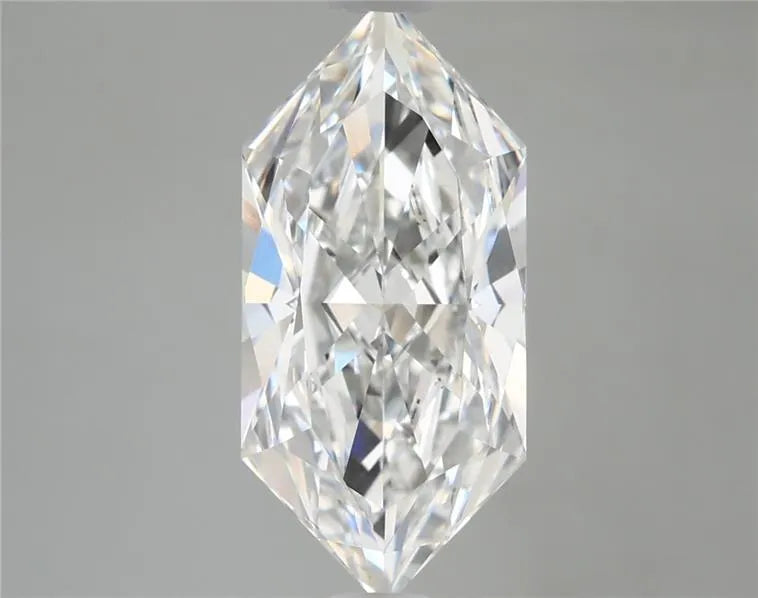 2.92ct Hexagonal Lab Grown Diamond (Colour E, Clarity VS2, IGI Certified)