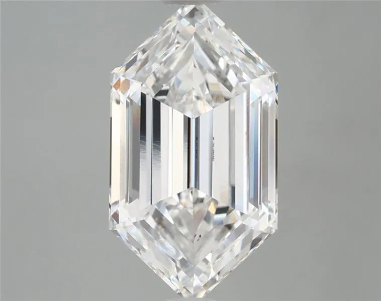 2.92ct Hexagonal Lab Grown Diamond (Colour E, Clarity VVS1, IGI Certified)