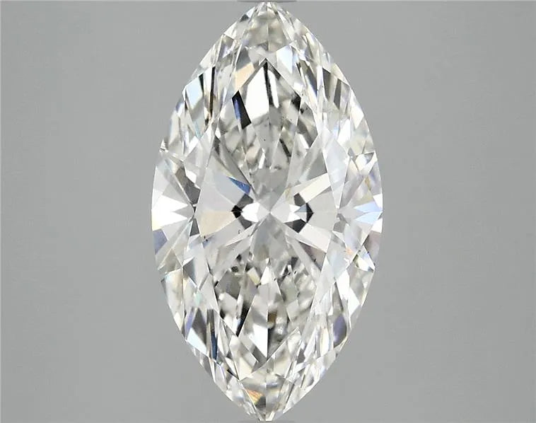 2.93ct Marquise Lab Grown Diamond (Colour G, Clarity VS2, IGI Certified)