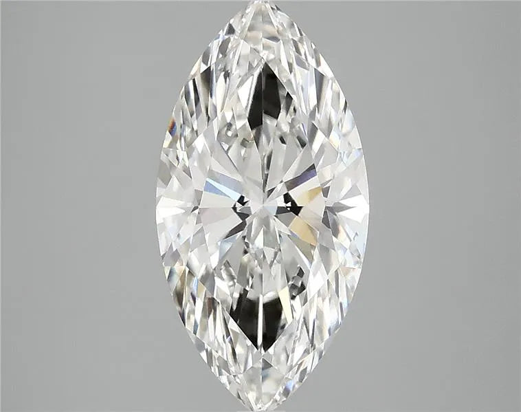 2.93ct Marquise Lab Grown Diamond (Colour G, Clarity VVS2, IGI Certified)