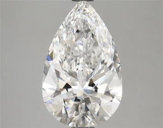 2.93ct Pear Lab Grown Diamond (Colour D, Clarity VVS1, IGI Certified)