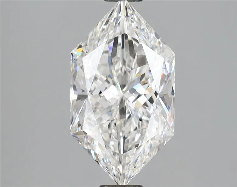 2.94ct Hexagonal Lab Grown Diamond (Colour F, Clarity VVS2, IGI Certified)
