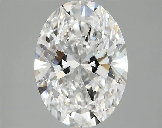 2.94ct Oval Lab Grown Diamond (Colour D, Clarity VS2, IGI Certified)