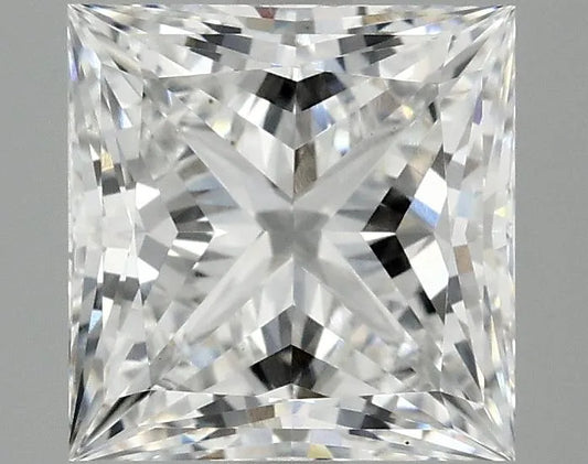 2.94ct Princess Lab Grown Diamond (Colour E, Clarity VS1, IGI Certified)