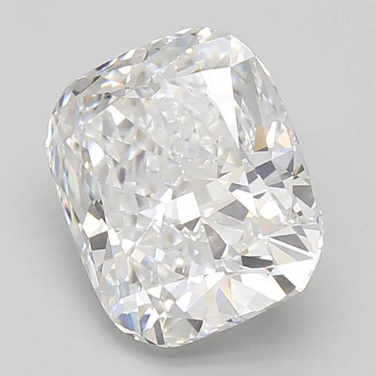 2.95ct Cushion brilliant Lab Grown Diamond (Colour D, Clarity VVS2, GIA Certified)