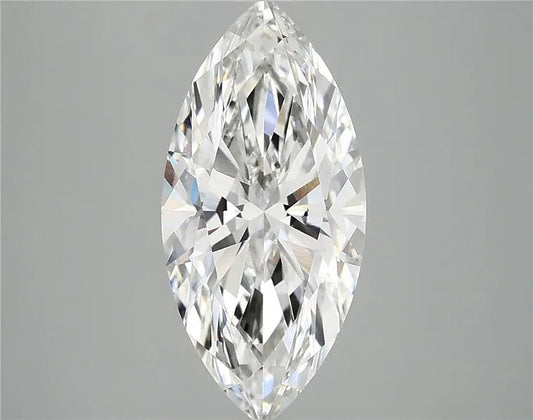 2.97ct Marquise Lab Grown Diamond (Colour F, Clarity VVS2, IGI Certified)