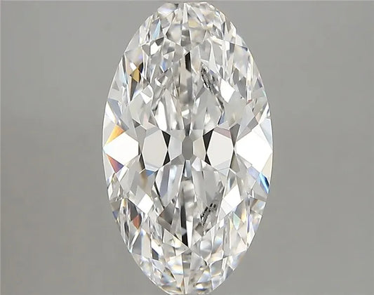 2.97ct Oval Lab Grown Diamond (Colour E, Clarity VVS2, IGI Certified)